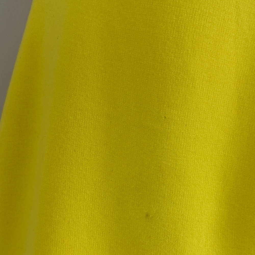 St. John Bright Yellow Asymmetrical Dress - Picture 15 of 15